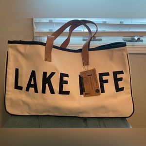 NWT! Santa Barbara Collection Lake Life Tote Bag